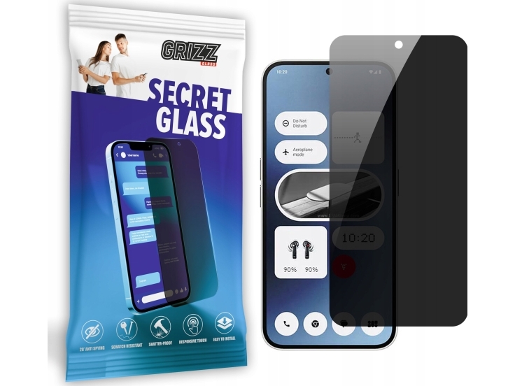 Grizzglass Privatiseringsglas Grizzglass Secretglass Til Nothing Phone 2A