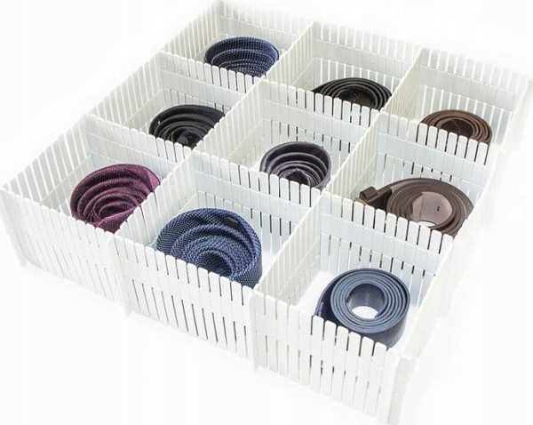 TRITON Lådorganisatör för tillskärning 4 st 10x40 cm | Möbler - Förvaringsmöbler - Multilådor | GameStuff