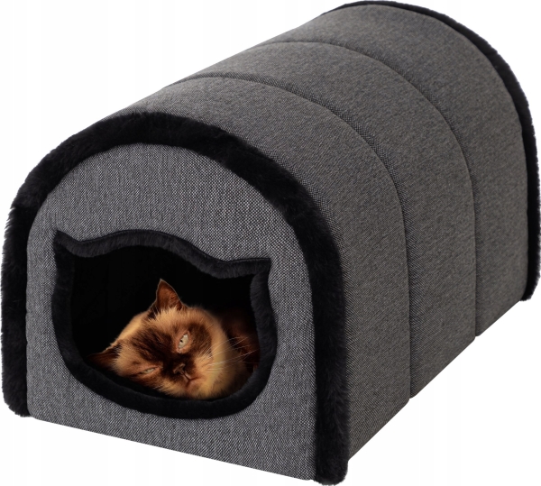 DOGGY R2 BUDKA GATTO INARI CZARNY | Sällskapsdjur - Katt - Kattens sovplads | GameStuff