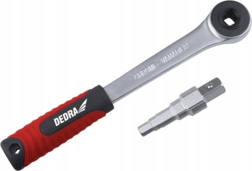 Dedra Schlüssel Für Schrauben Mit Knarre, Schaft 1/2", Set 2 Tlg.