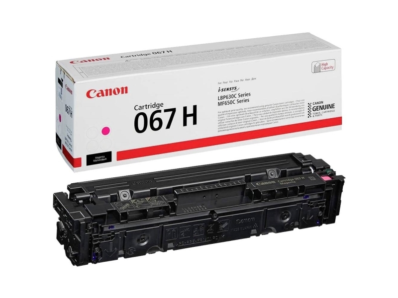 Canon 067 H - Høj kapacitet - magenta - original - tonerpatron - for i-SENSYS MF651Cw