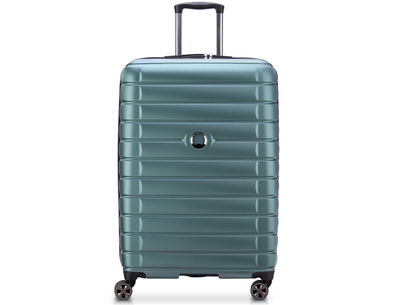 Delsey Shadow 5.0 udvidelig 75 cm rejsetaske, grøn