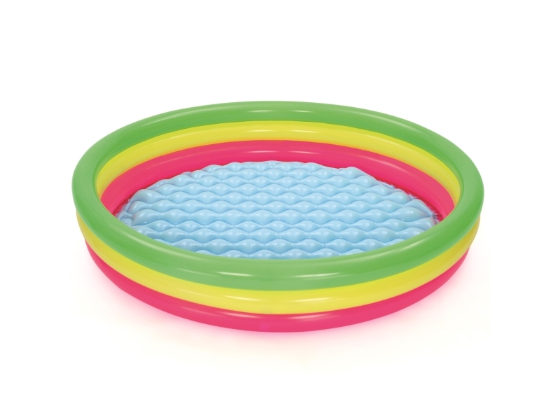 Bestway Round Barnpool - Grön, Gul, Rosa - 152x30 cm 211 L | Trädgården - Pools & Vatten spel - Pools & bassäng | GameStuff