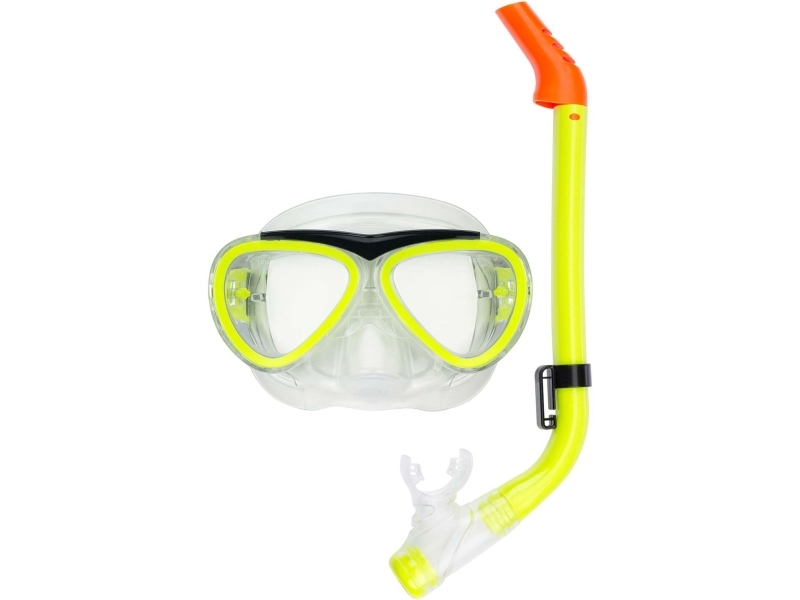 Schnorchelset Junior Gelb