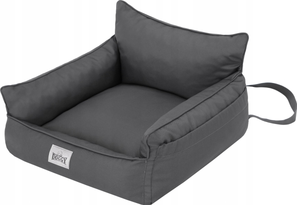 DOGGY FOTELIK BEE OXFORD GRAFIT