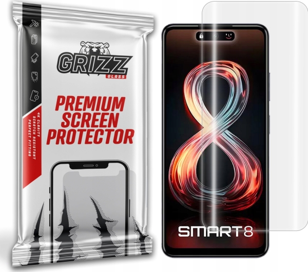 Grizzglass Hydrogel Film Til Infinix Smart 8 Pro