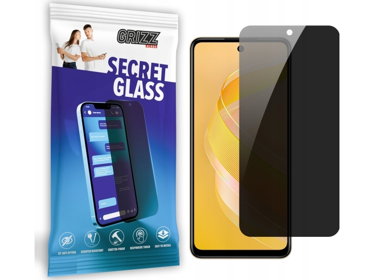 Grizzglass Privatlivsglas Grizzglass Secretglass Til Infinix Smart 8 Plus