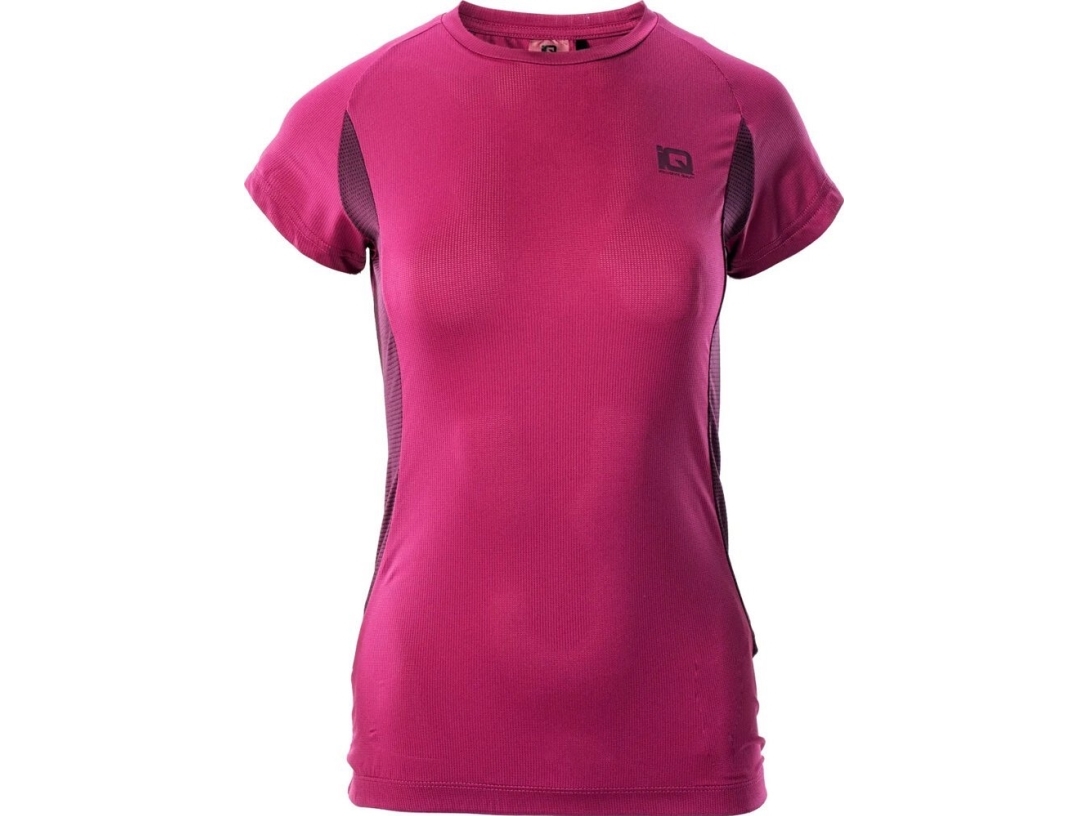 T-shirts m. korte ærmer Iq  T-shirt  Treilo ajusté violet pour femme