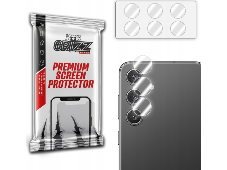 Grizzglass Kameralinse I Hybridglas Til Samsung Galaxy S24