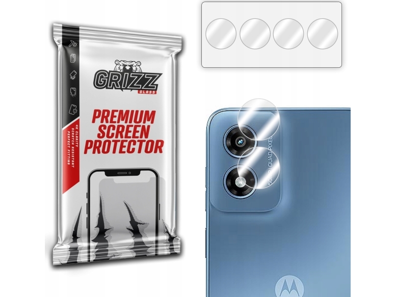 Grizzglass Hybridglass Kameraglas Für Motorola Moto G Play 2024