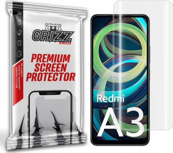 Grizzglass Hydrogel Film Til Xiaomi Redmi A3