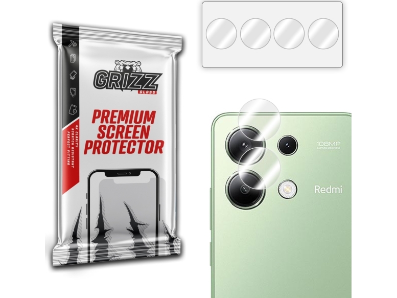 Grizzglass Hybridglass Kameraglas Für Xiaomi Redmi Note 13 4G