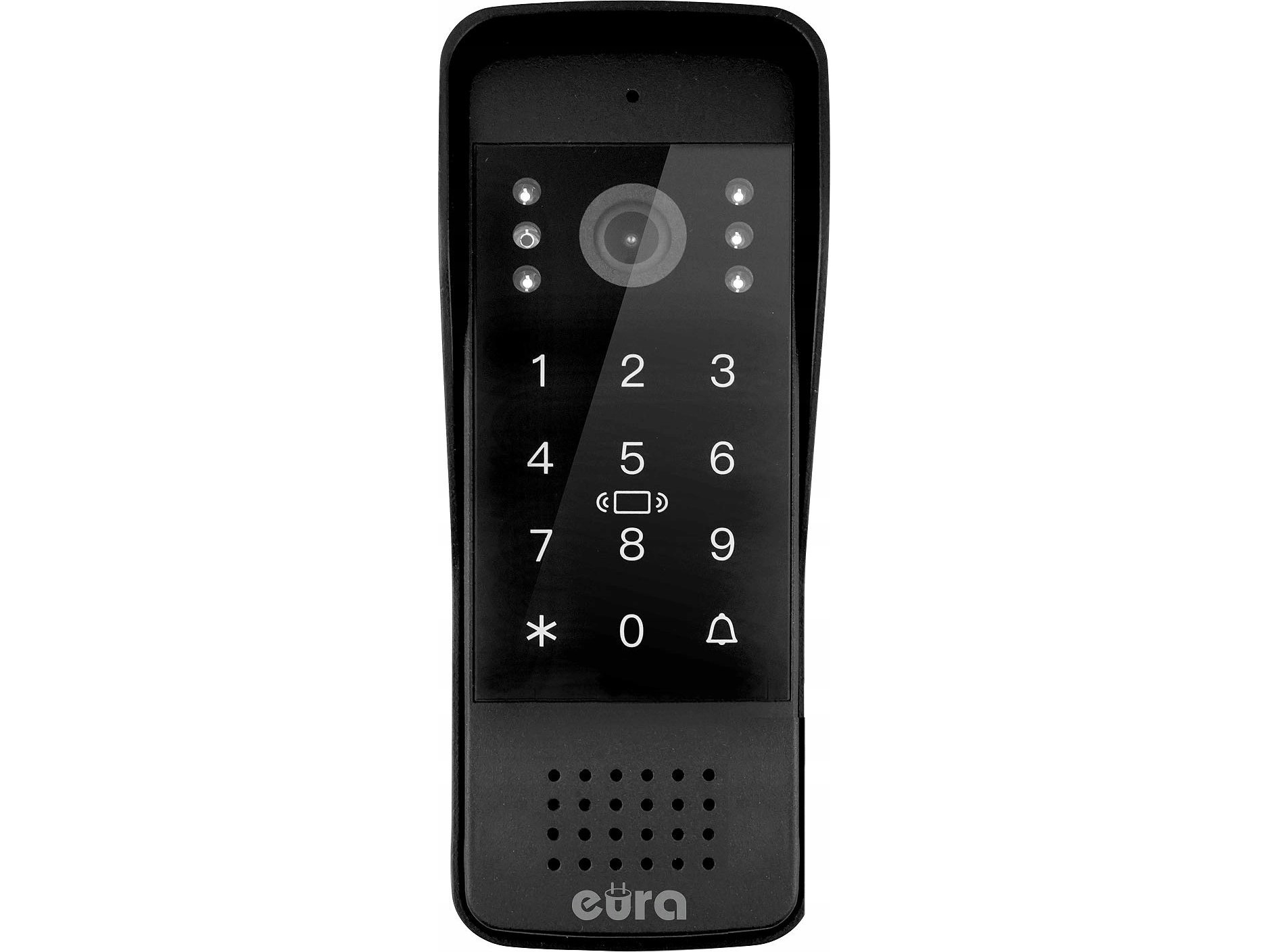 Video Intercom Eura Vdp-86A3 - Monitor 10" Black