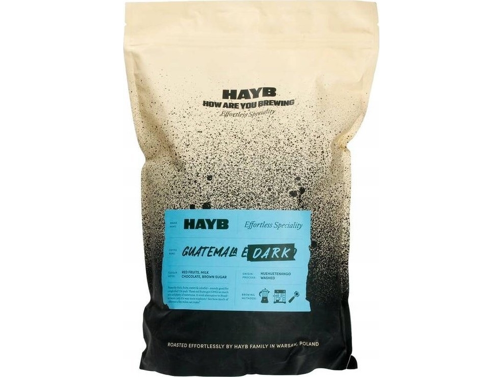 Hayb Guatemala Espresso Dark, Ganze Bohnen 1 Kg