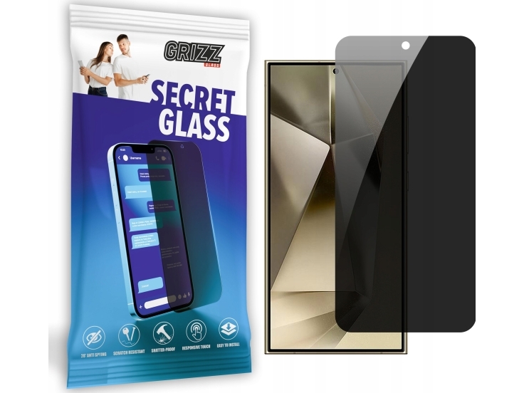 Grizzglass Privatlivsglas Grizzglass Secretglass Til Samsung Galaxy S24 Ultra