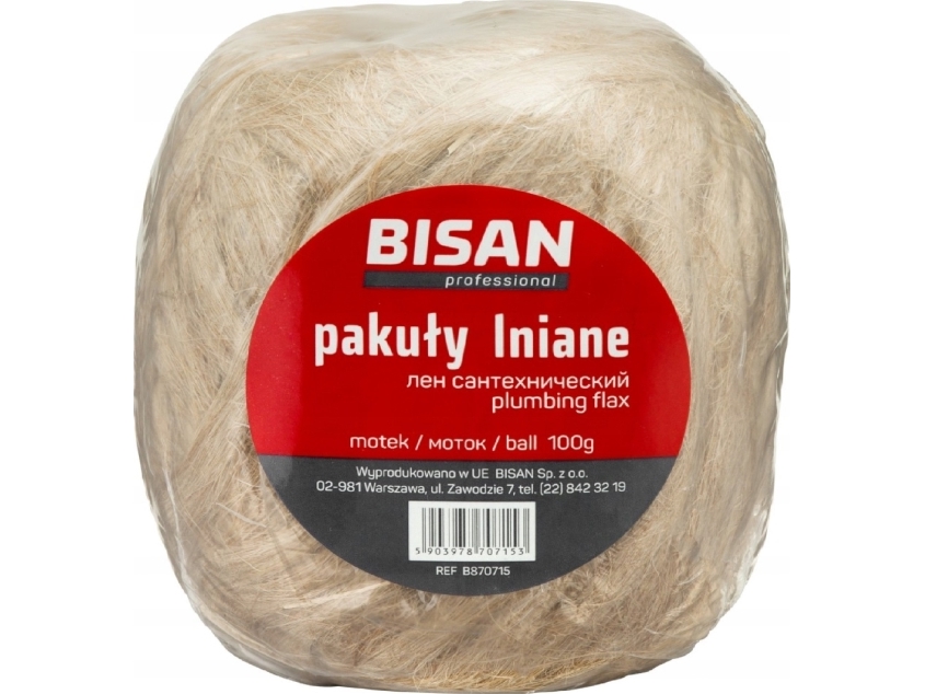 Bisan Pakuły Lniane - Motek 100G [8]