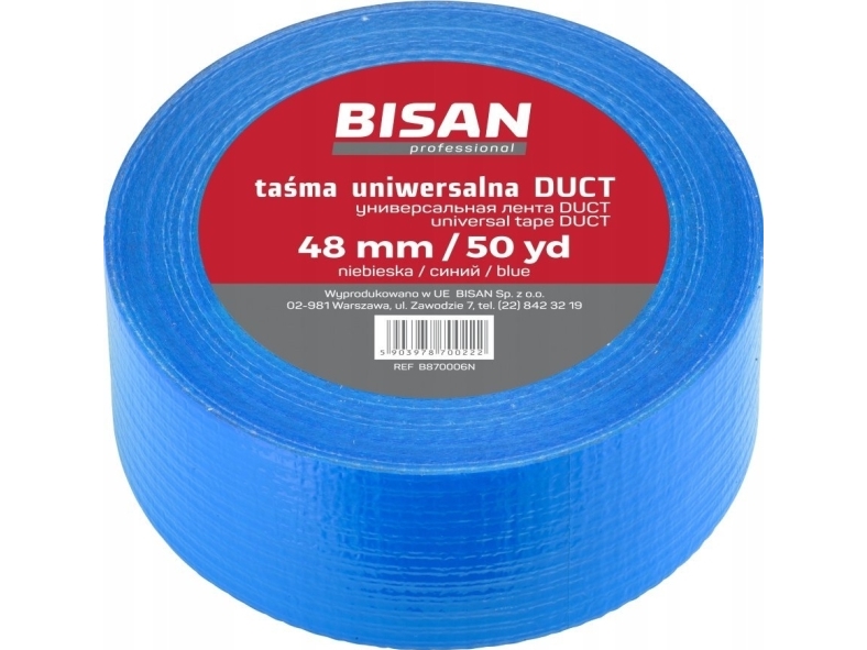 Bisan Universaldichtband Für Duct 48 Mm/50 Mb Blau [24]