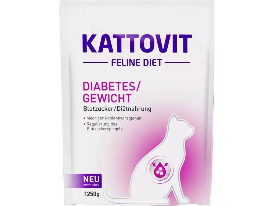 Kattovit Diabetes Trockenfutter 1250 G