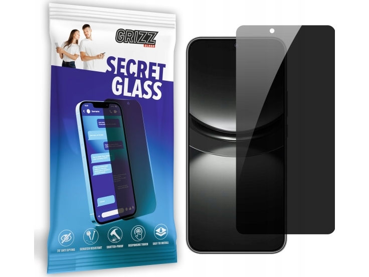 Grizzglass Secretglass Privatlivsglas Til Huawei Nova 12 Ultra