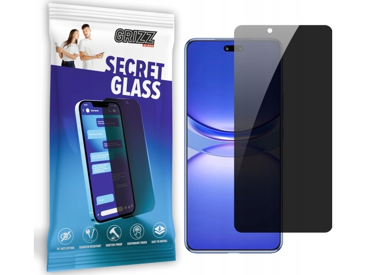 Grizzglass Secretglass Sichtschutz-/Panzerglas Für Huawei Nova 12 Pro