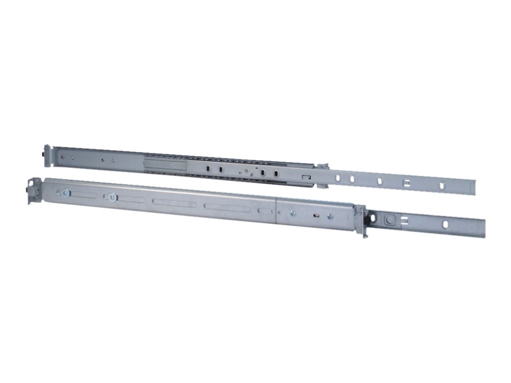 Inter-Tech 18" Teleskopschiene - Bausatz Für Rack Mit Schienen - Grau - 1U - 19"