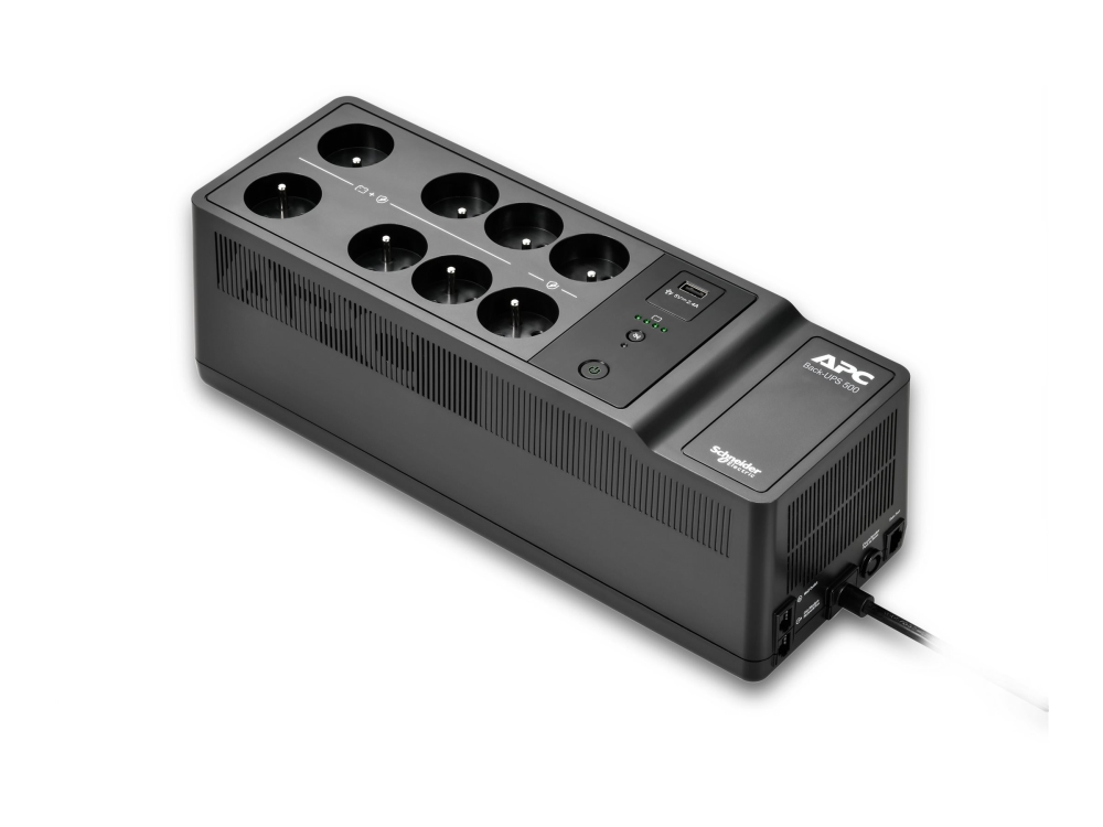 Apc Be500g2-Fr, Standby (Offline), 0,5 Kva, 300 W, Schrittweise, 180 V, 266 V
