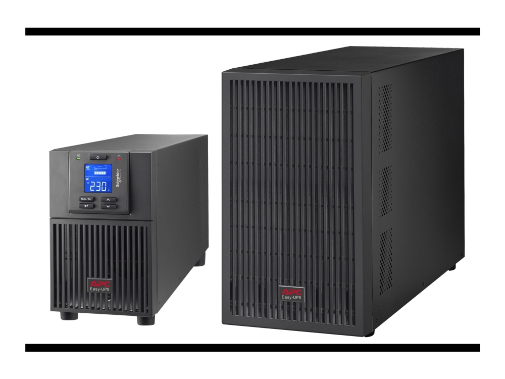 APC Easy UPS On-Line - UPS - turret, förlängd driftstid - AC 220/230/240 V - 2700 Watt - 3000 VA - 1-fas - Bly-syra - USB, serial - utgångskontakter: 7 - Europa - svart, RAL 7010 | Datorer & Surfplattor - UPS | GameStuff