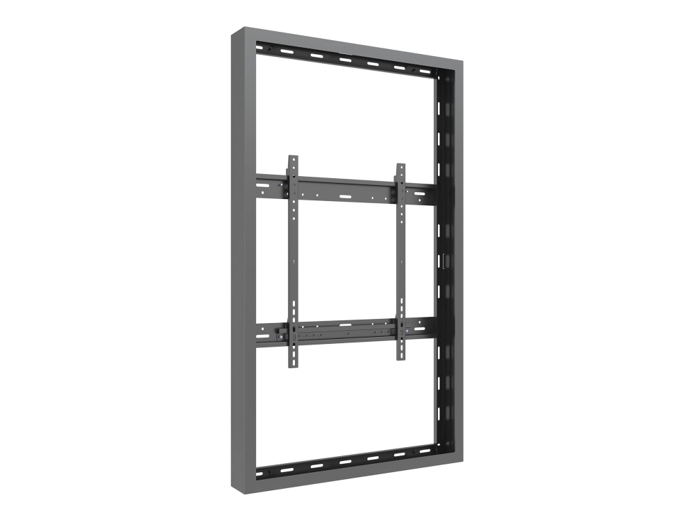Multibrackets M Pro Series - Indelukke - For Lcd Display - Høj Lysstyrke - Stål - Sort, Ral 9005 - Skærmstørrelse: 55" - Vægmonterbar