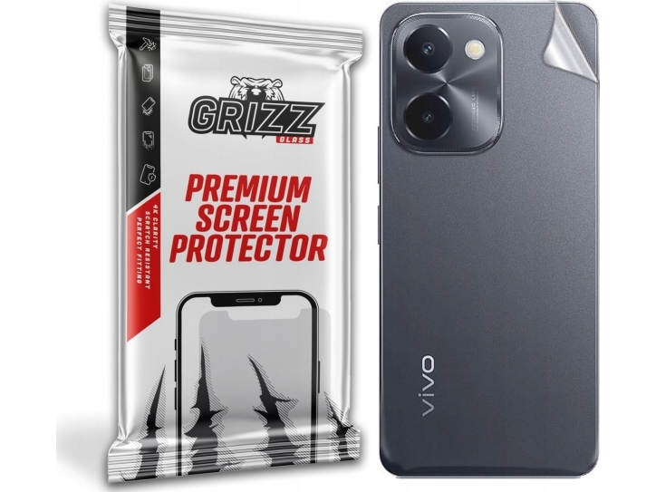 Grizzglass Satinskin Schutzfolie Hinten Für Vivo Y100i