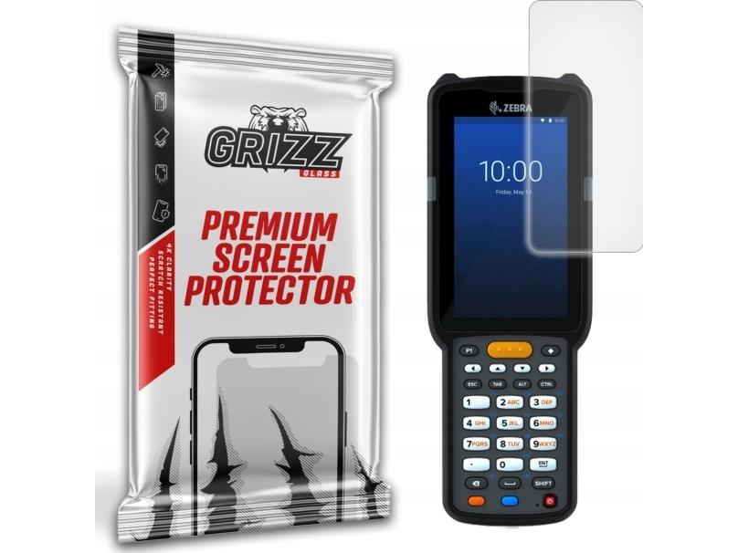 Grizzglass Mat Folie Til Zebra Mc330l (Paperscreen)