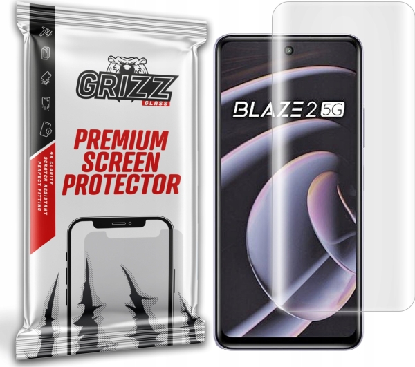 Grizzglass Hydrogel Film Til Lava Blaze 2 5G
