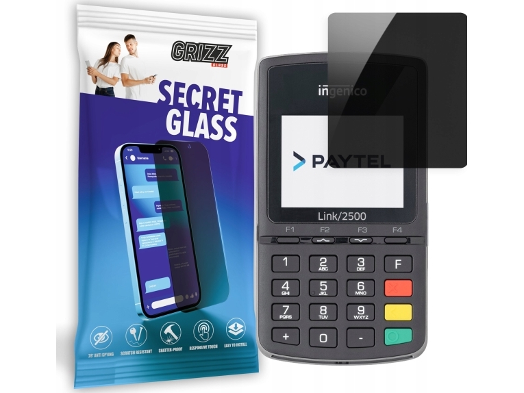 Grizzglass Secretglass Privatlivsglas Til Ingenico Link 2500