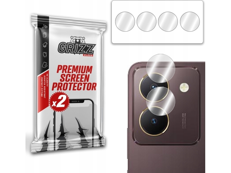 Grizzglass Hybridglass Kameraglas Til Vivo Y27s