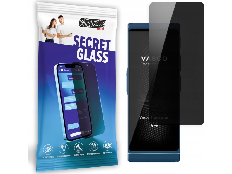 Grizzglass Secretglass Privaciefolie Til Vasco Translator V4