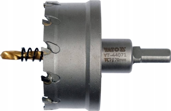 Yato 70Mm Metal Tct Hole Driller
