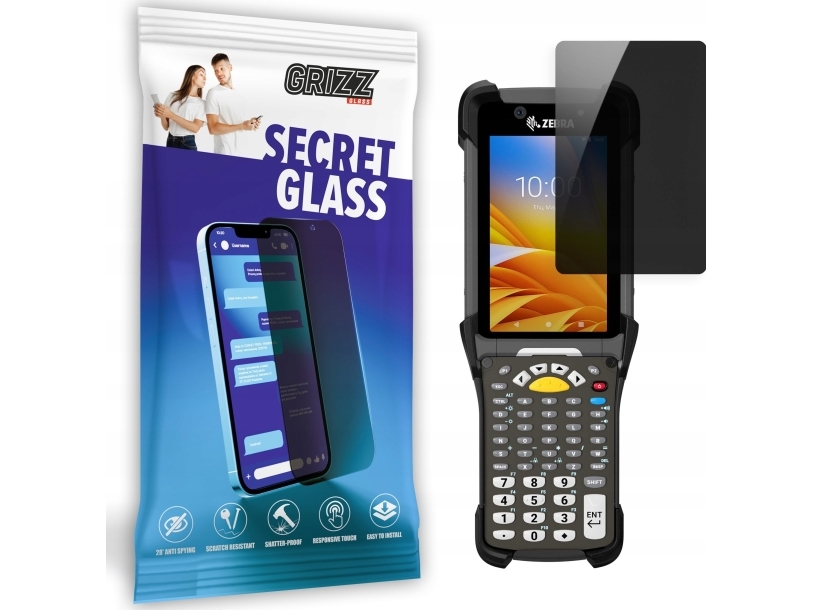 Grizzglass Privatlivsglas Grizzglass Secretglass Til Zebra Mc 9300-Serien