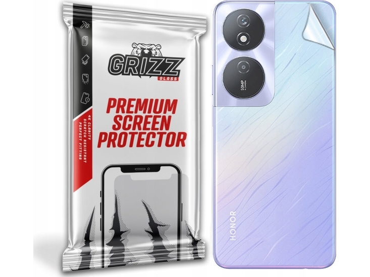 Grizzglass Folie Bagtil Grizzglass Satinskin Til Honor Play 50 Plus