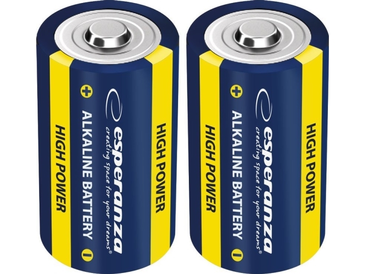 Esperanza Ezb106 Esperanza Alkaliske Batterier Lr20 D 2Stk Blister