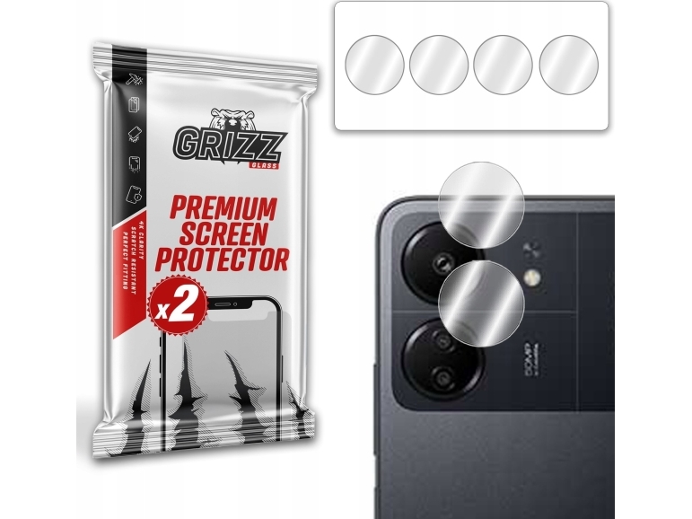 Grizzglass Hybridglas Kameralinse Hybridglass Camera Til Xiaomi Poco C65