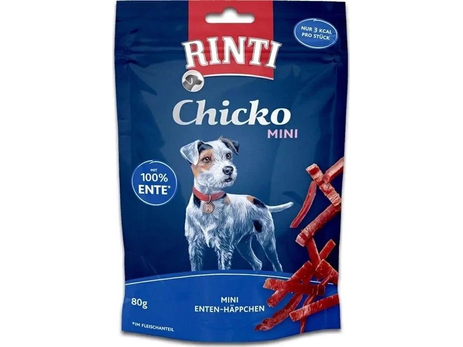 Rinti Rinti Chicko Hundeleckerli Duck Strips Mini 80G