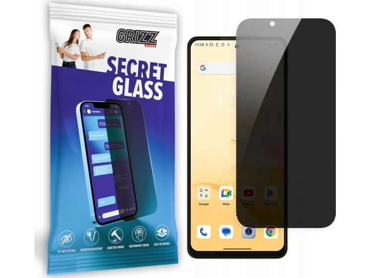 Grizzglass Sichtschutzglas Grizzglass Secretglass Für Blackview Shark 8