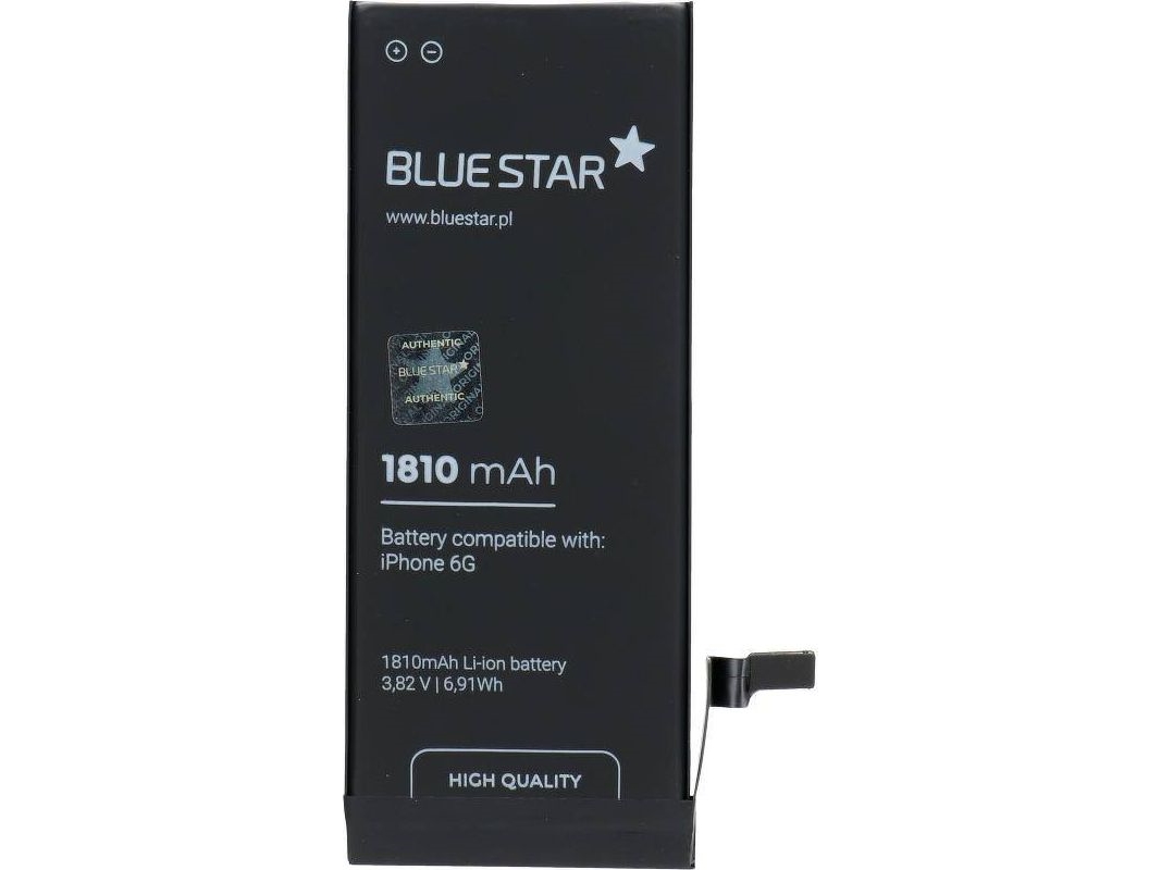 Partner Tele.Com Akku Für Iphone 6 1810 Mah Polymer Blue Star Hq