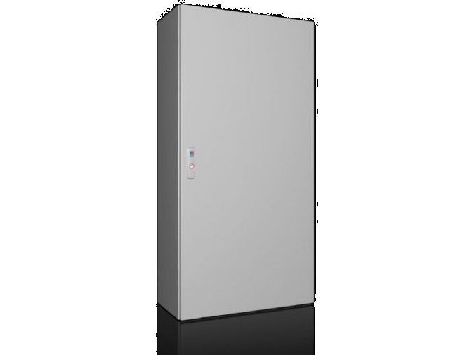 RITTAL AX Compact-paneeli, WHD: 600x1200x300 mm, teräslevyä, asennuslevyllä, yksiovinen, 3-pistelukitusjärjestelmällä