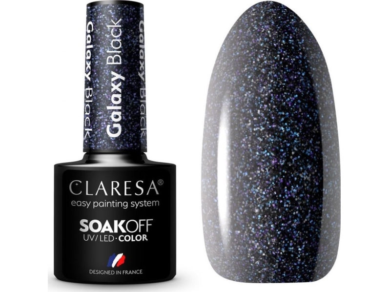 Galaxy Black Uv Nail Polish 5Ml