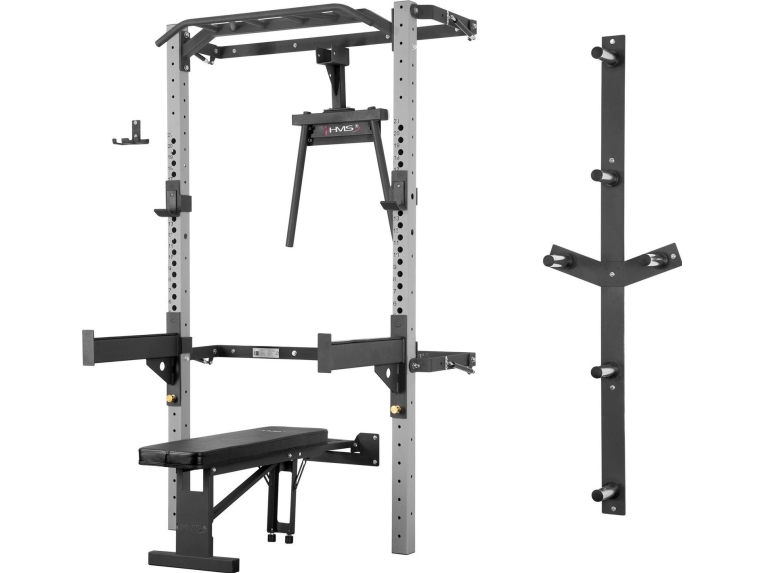 HMS Multifunktionelt sammenklappeligt træningsbur HMS KLT22 grå