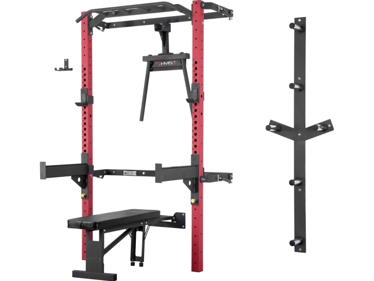 HMS Multifunktionelt sammenklappeligt træningsbur HMS KLT22 rød