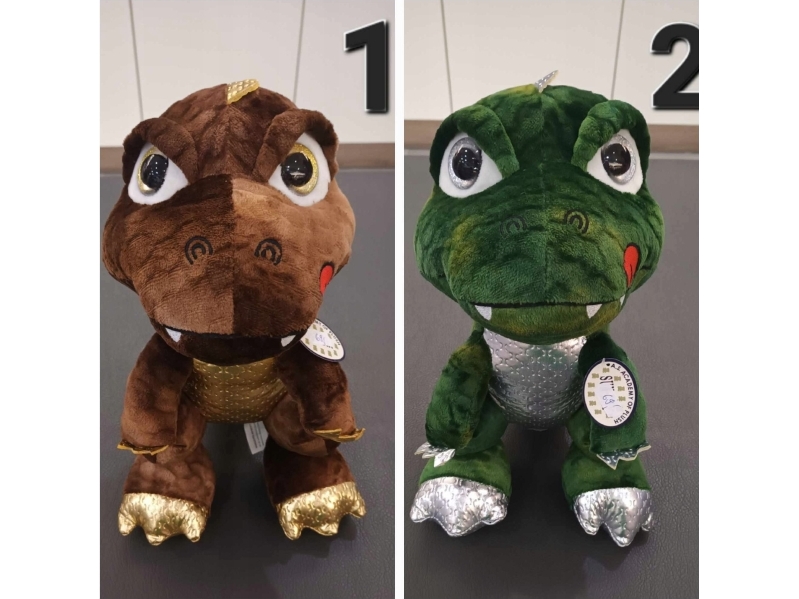 Mascot Dragon 32Cm 2 Colors 167446 Mix Price Per 1 Piece