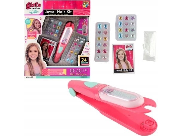 PRO-eximp Fashion Academy Perler d/hår+maskine MBK-388 06236
