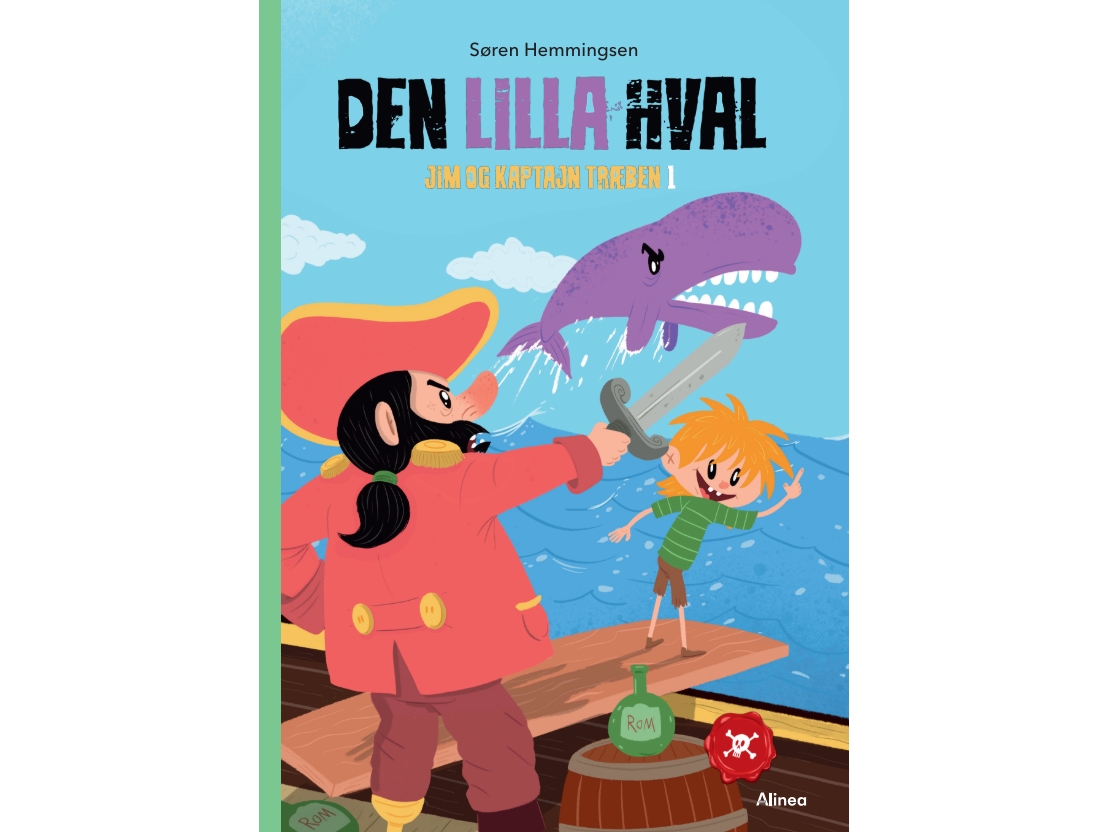 Jim Kaptajn Træ Ben Den Lilla Hval Grøn Læseklub | Søren Hemmingsen