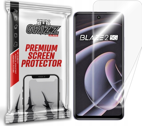Grizzglass Keramisk Folie Grizzglass Ceramicfilm Til Lava Blaze 2 5G